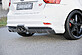 Диффузор заднего бампера с вырезами Carbon-Look под оригинальную выхлопную систему для Ford Focus 3 ST 12- 00303407  -- Фотография  №2 | by vonard-tuning